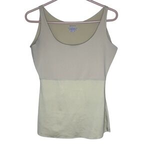 Spanx by Sara Blakely‎ Nude Tank Top Polyester Spandex Shape Wear Size L
